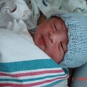 My newborn little brother, Cruz